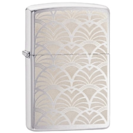 Zippo Zippo Spring Special Brushed Chrome Laser Engrave Fans ZIP-49207